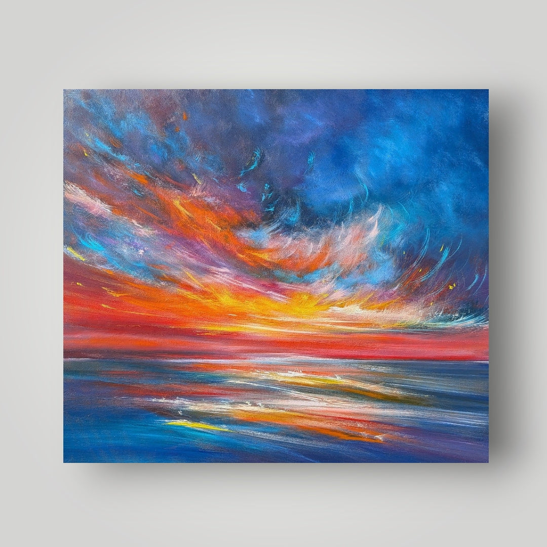 Storms of the Soul, 80x70x3cm