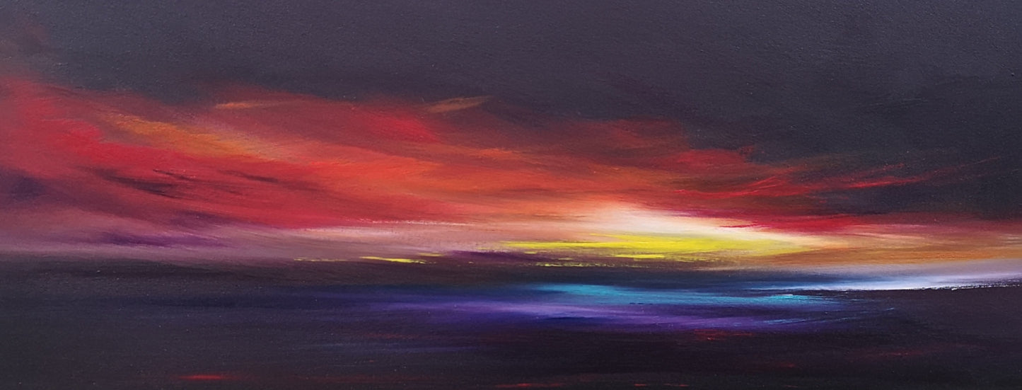 Light in the Darkness, 120x50cm
