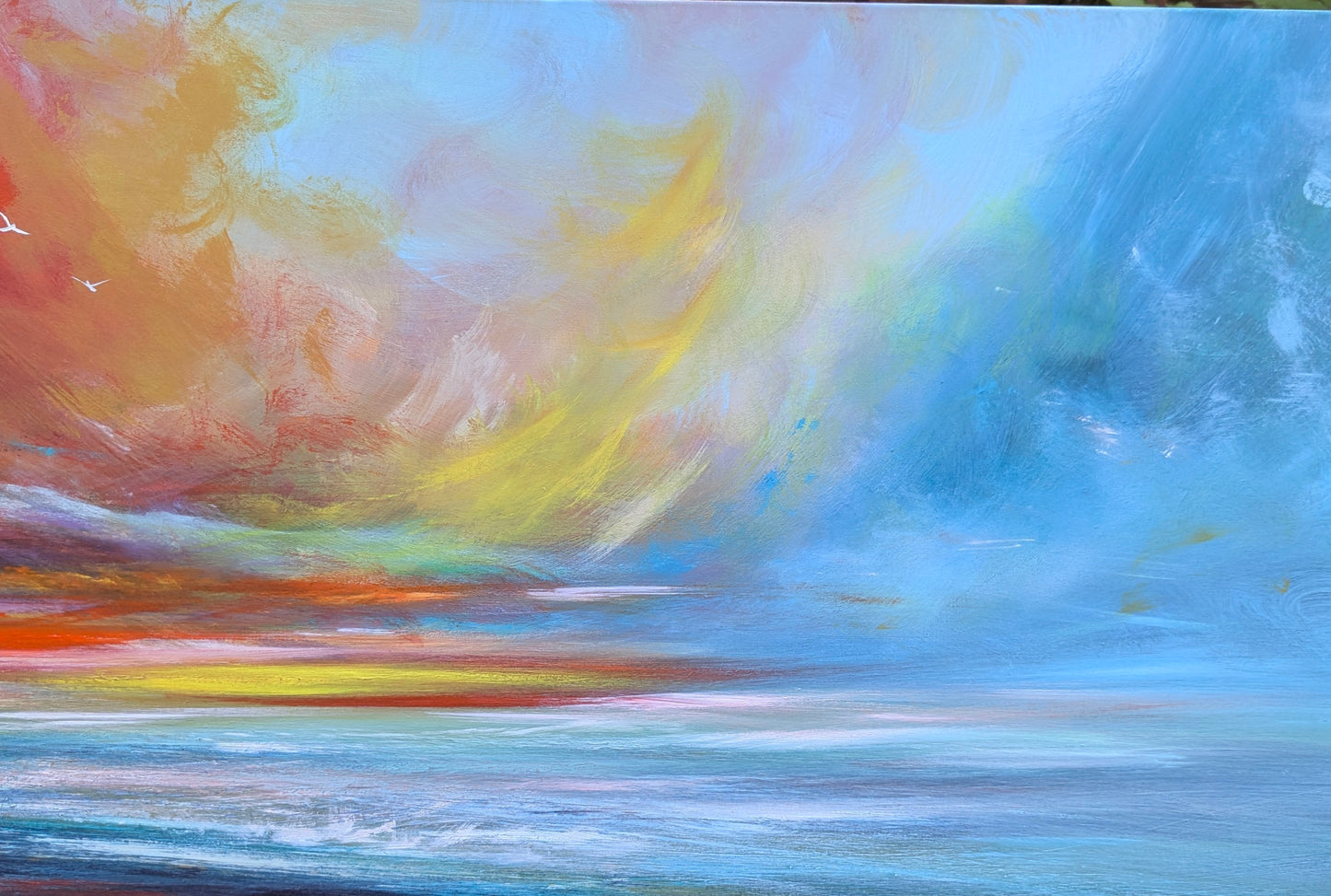 Shine a Light on a Dark Day, 120x50cm