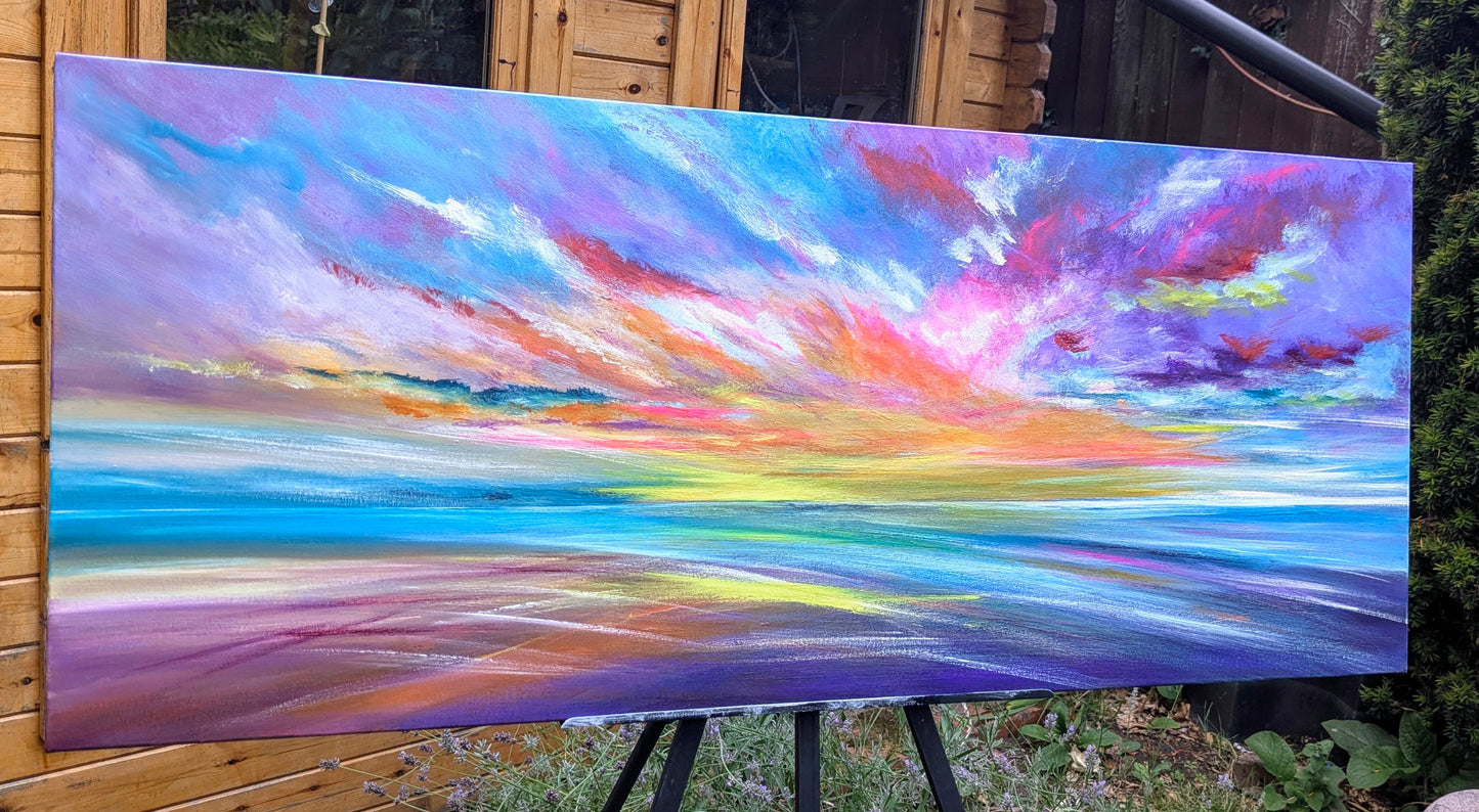 Nature's Symphony IX, 120x50cm