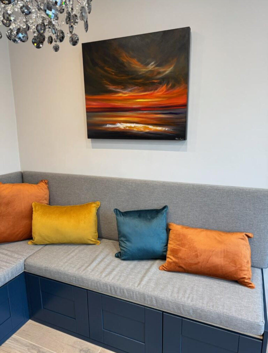 Lustrous Shores 80x70cm