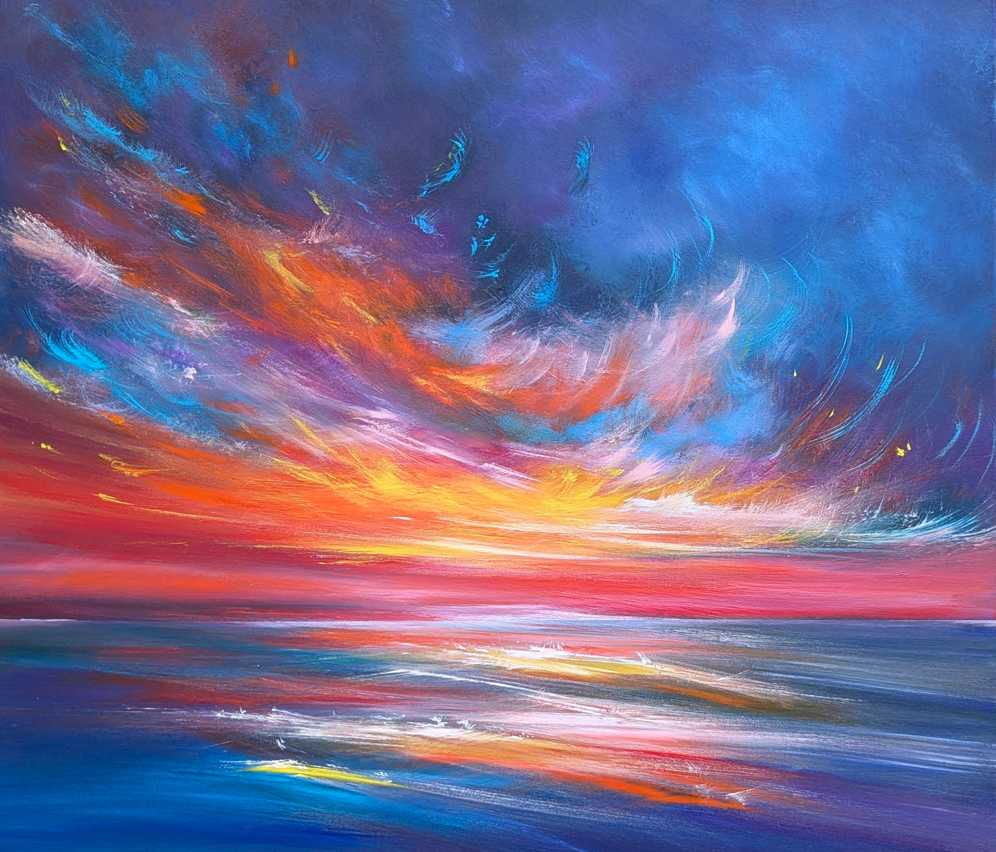 Storms of the Soul, 80x70x3cm