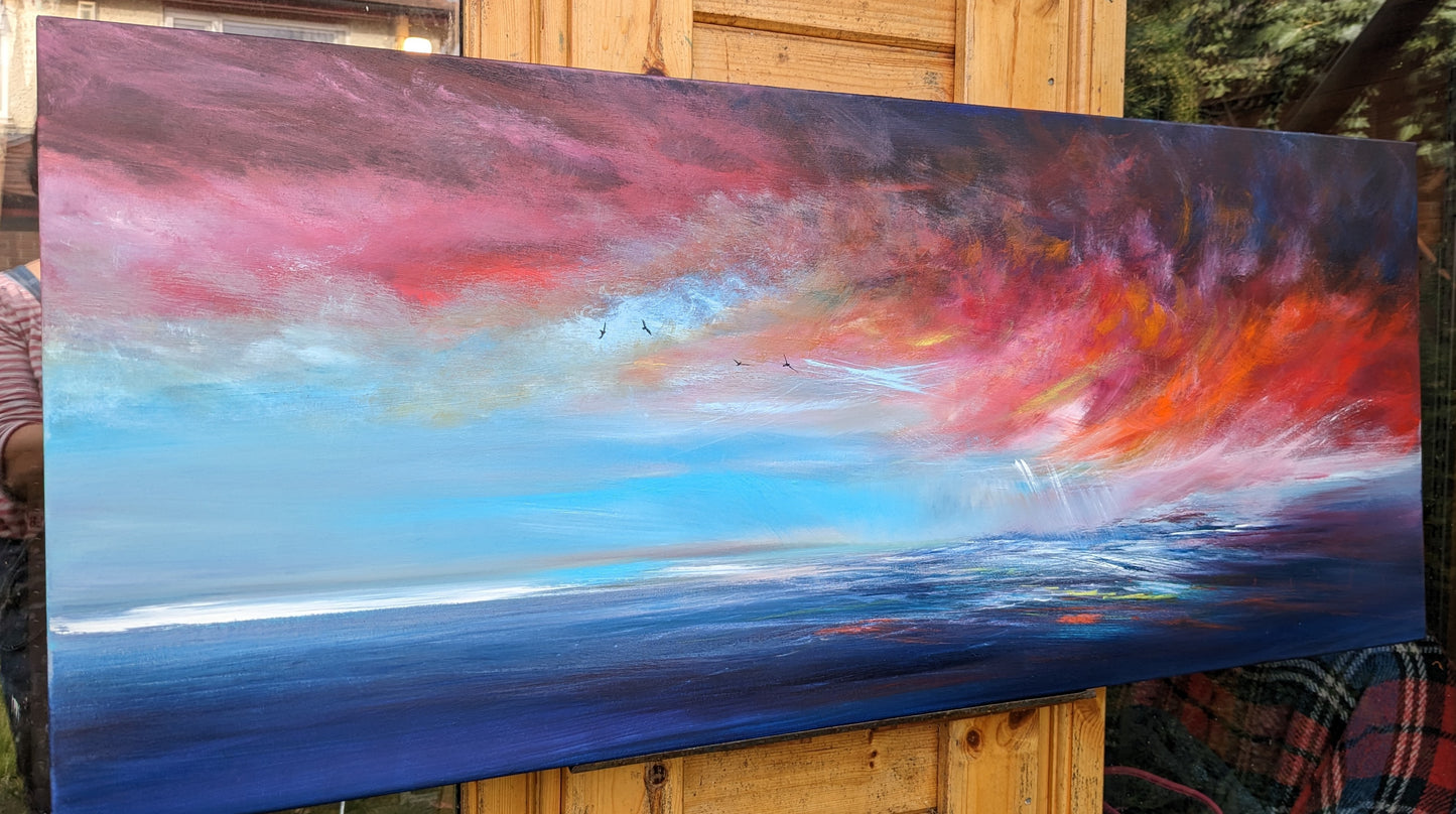 Winds of Change II, 120x50cm