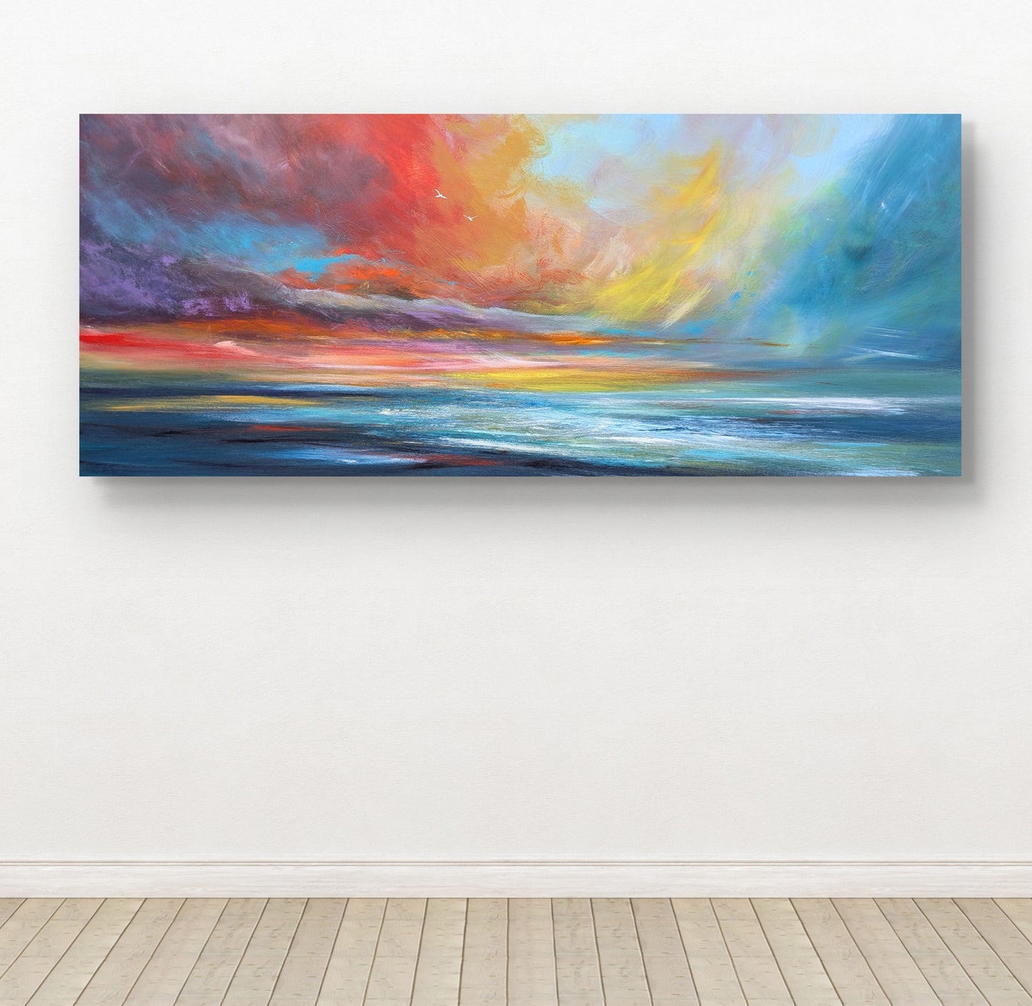 Shine a Light on a Dark Day, 120x50cm