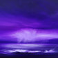 Amethyst Horizons, Giclee Mounted Print