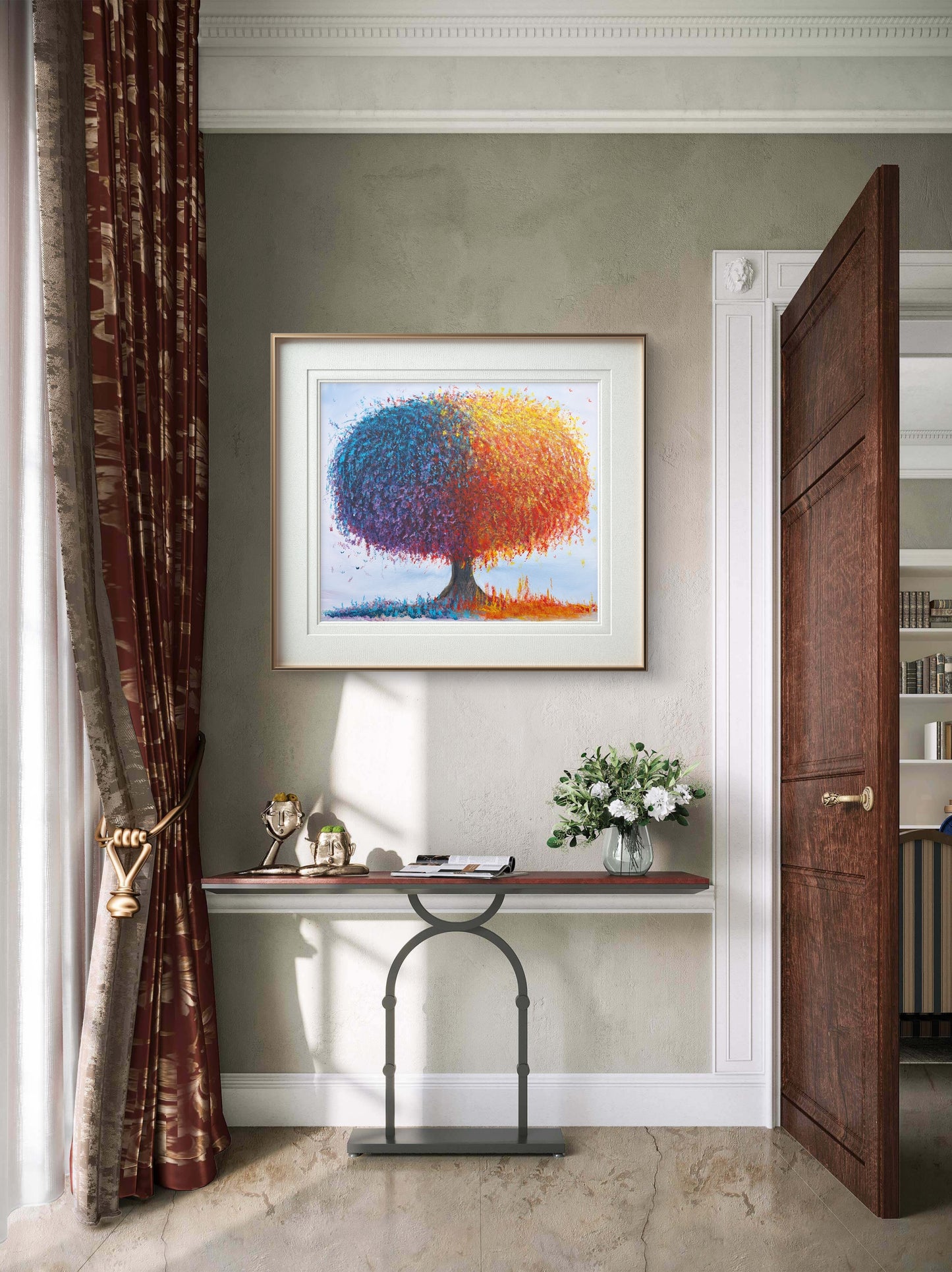 Tree of Gentle Tomorrow's 60x70x2cm