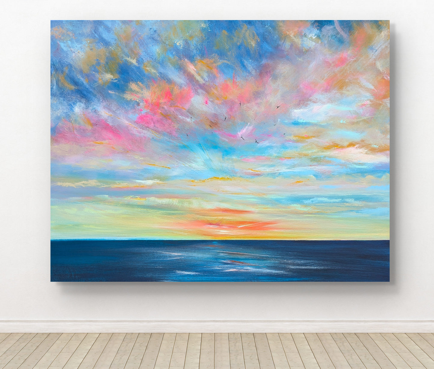 Eternal Skies, 90x70x2cm