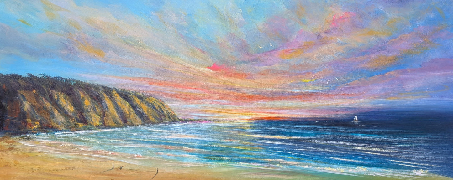 A Gentle Farewell 120x50cm