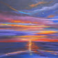 Indigo Tides, 100x80x2cm