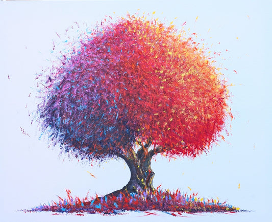 Tree of Eternal Warmth, 100x80x2cm
