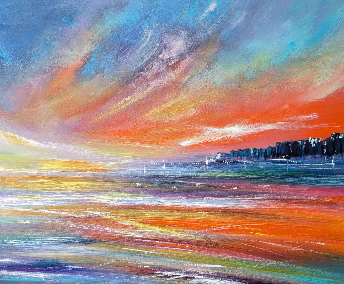 For the Love of Colour, 120x50cm