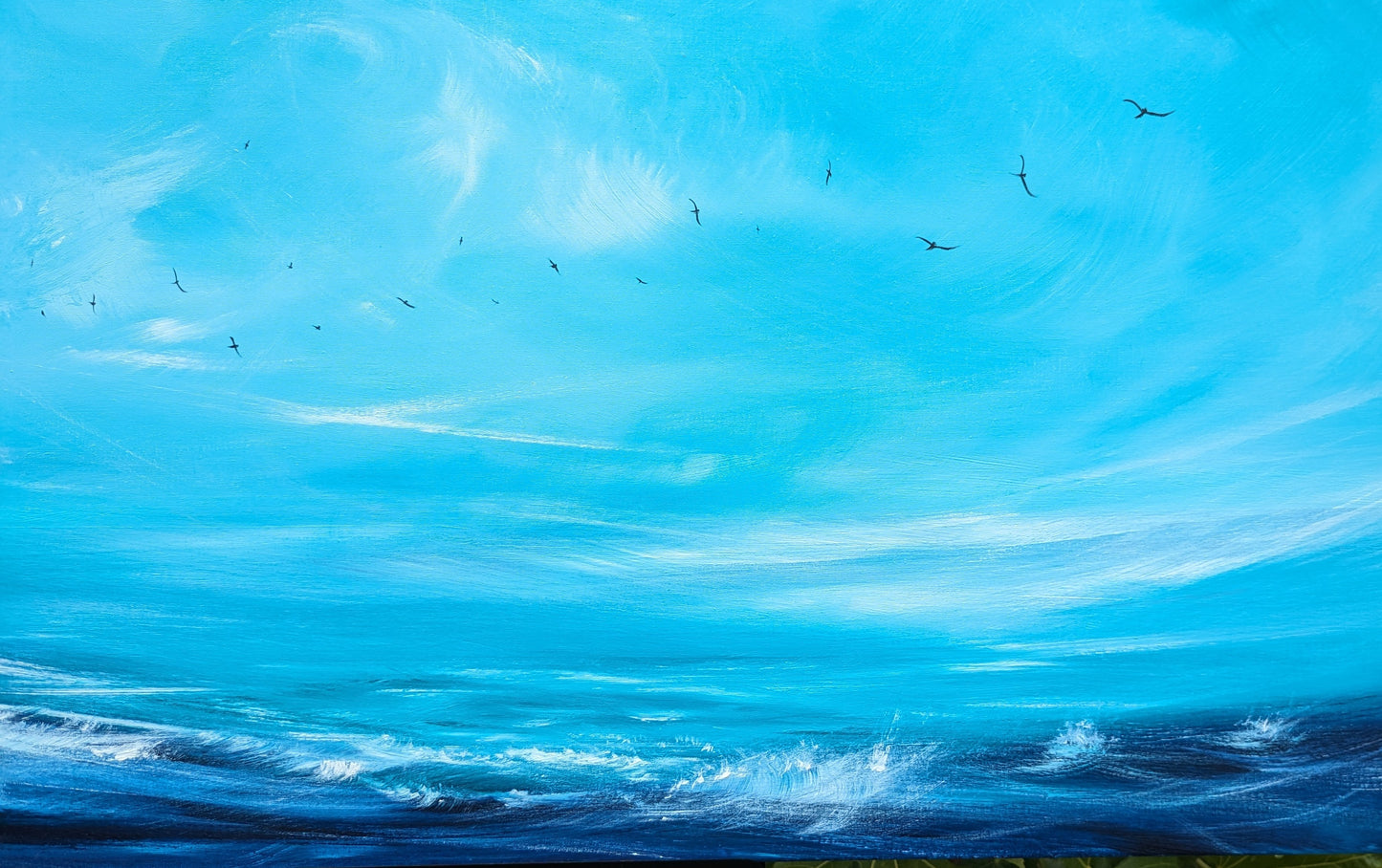 All at Sea, 120x50cm