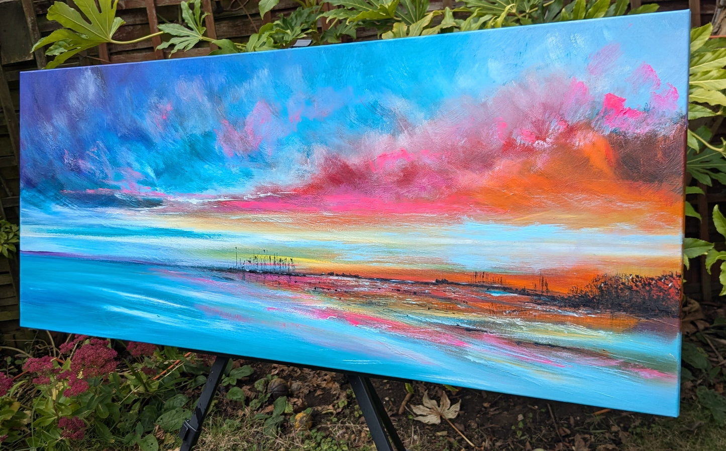 Time to Reflect, 120x50cm