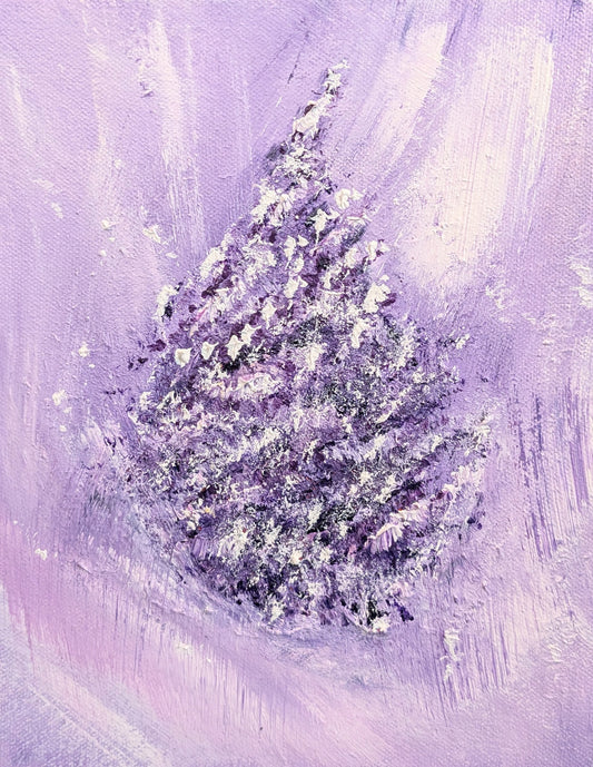 Purple Winter Tree 1