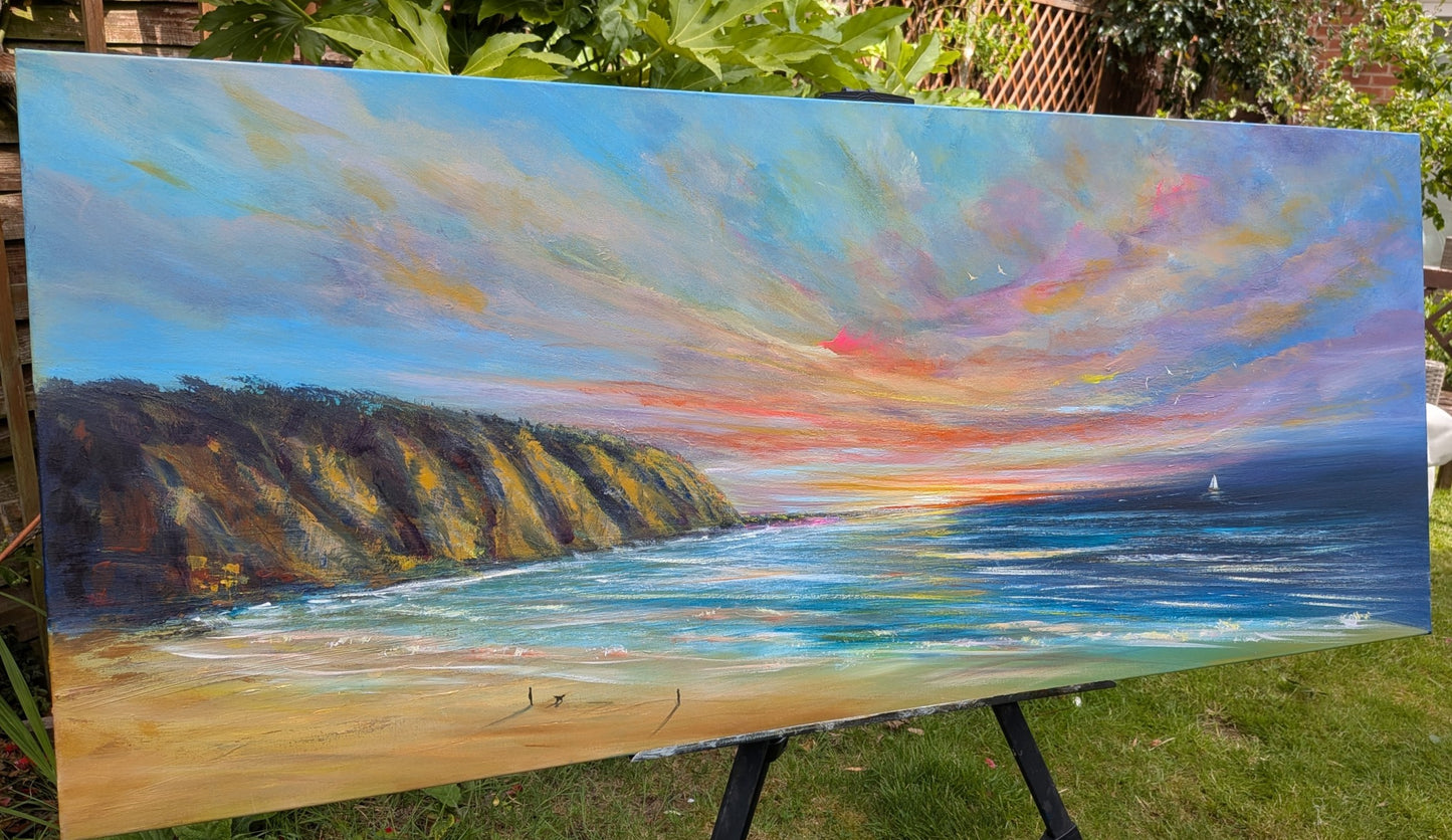 A Gentle Farewell 120x50cm