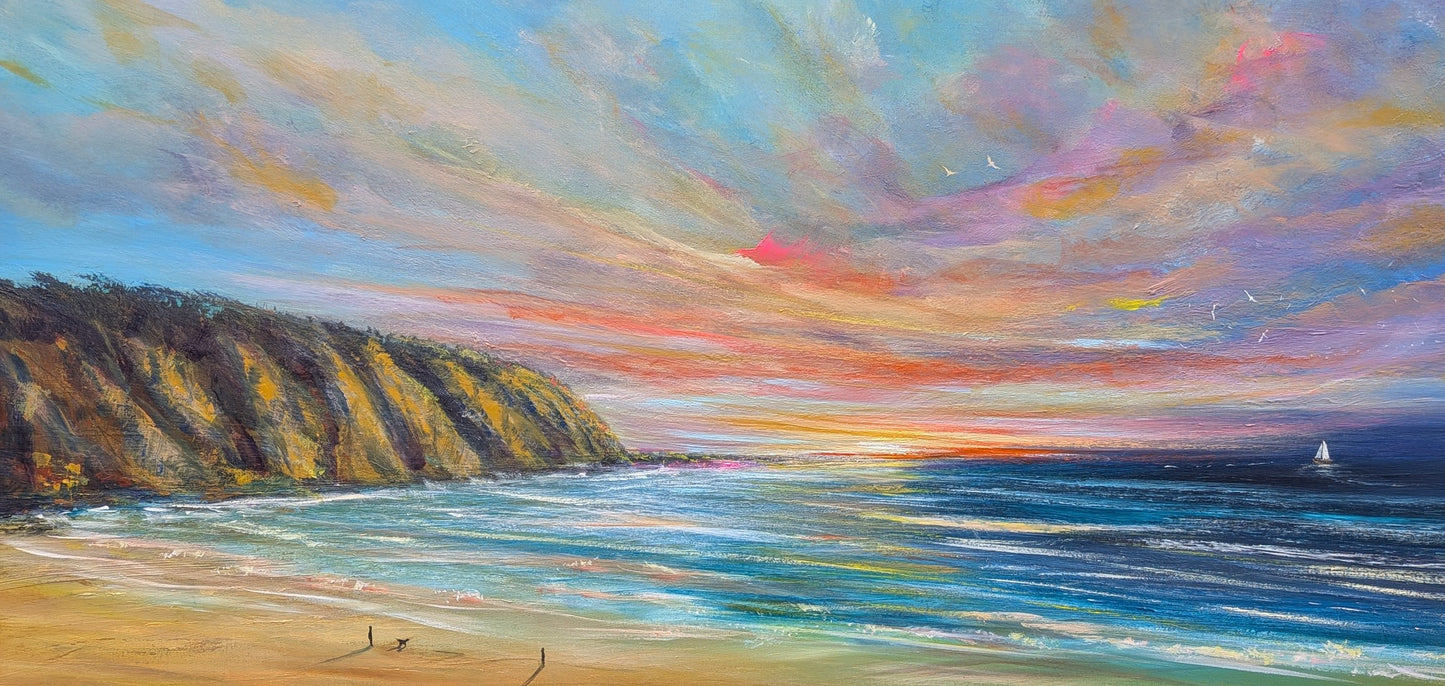 A Gentle Farewell 120x50cm