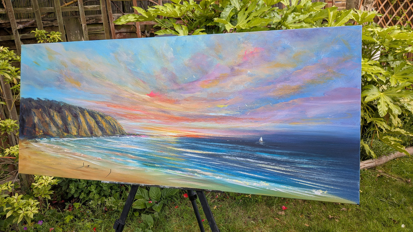 A Gentle Farewell 120x50cm