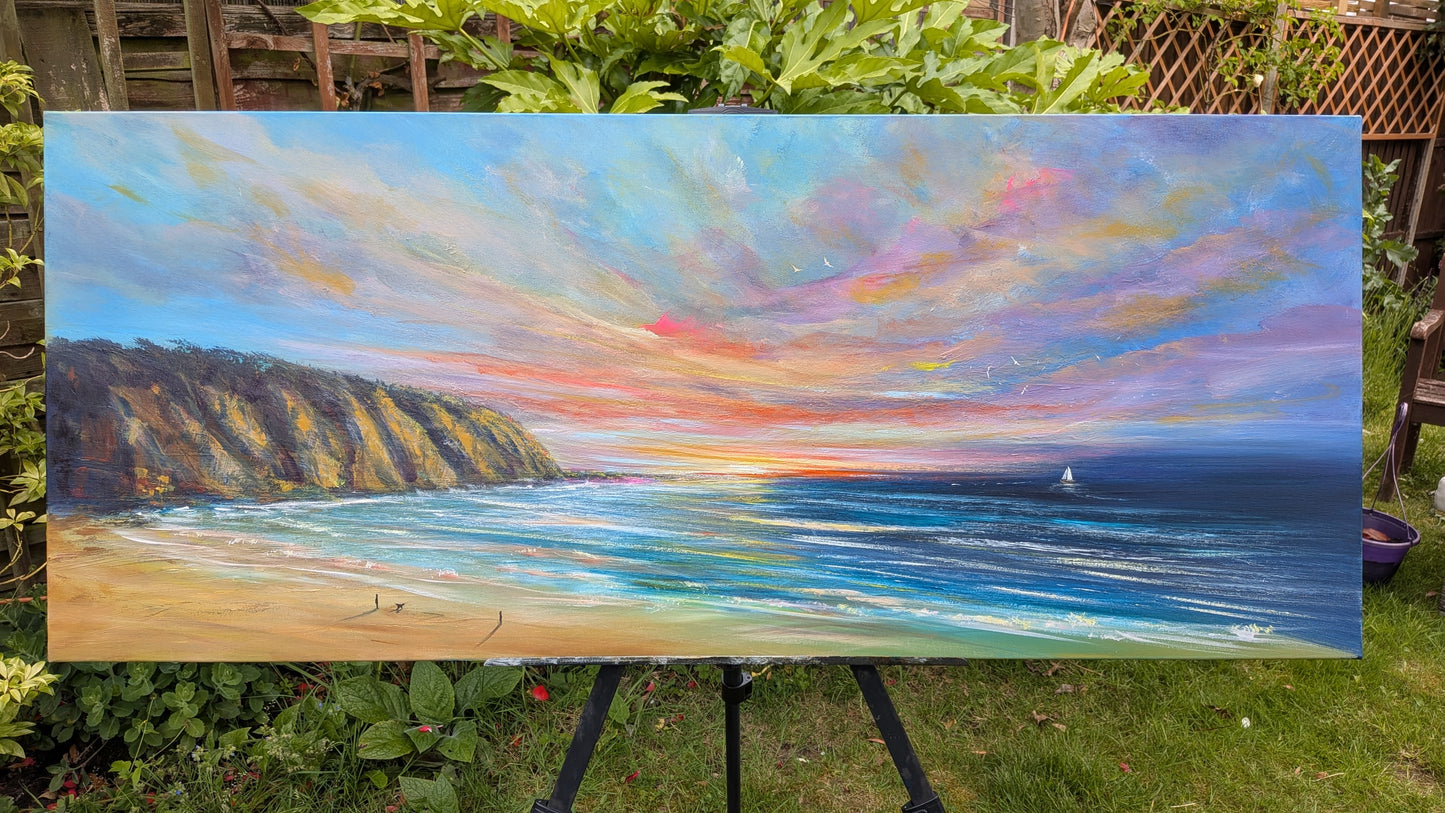 A Gentle Farewell 120x50cm