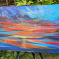 Last Embers, 120x50cm