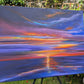 Indigo Tides, 100x80x2cm
