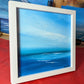 20x20cm, framed in white