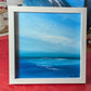 20x20cm, framed in white