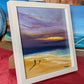 20x20cm, framed in white