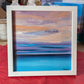 20x20cm, framed in white