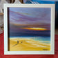 20x20cm, framed in white