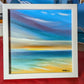 20x20cm, framed in white