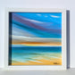 20x20cm, framed in white