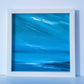 20x20cm, framed in white