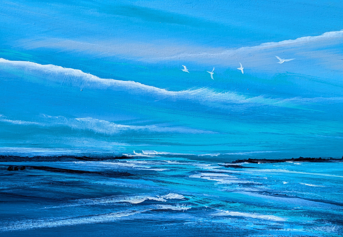 Sea Panorama 1, 40x20cm