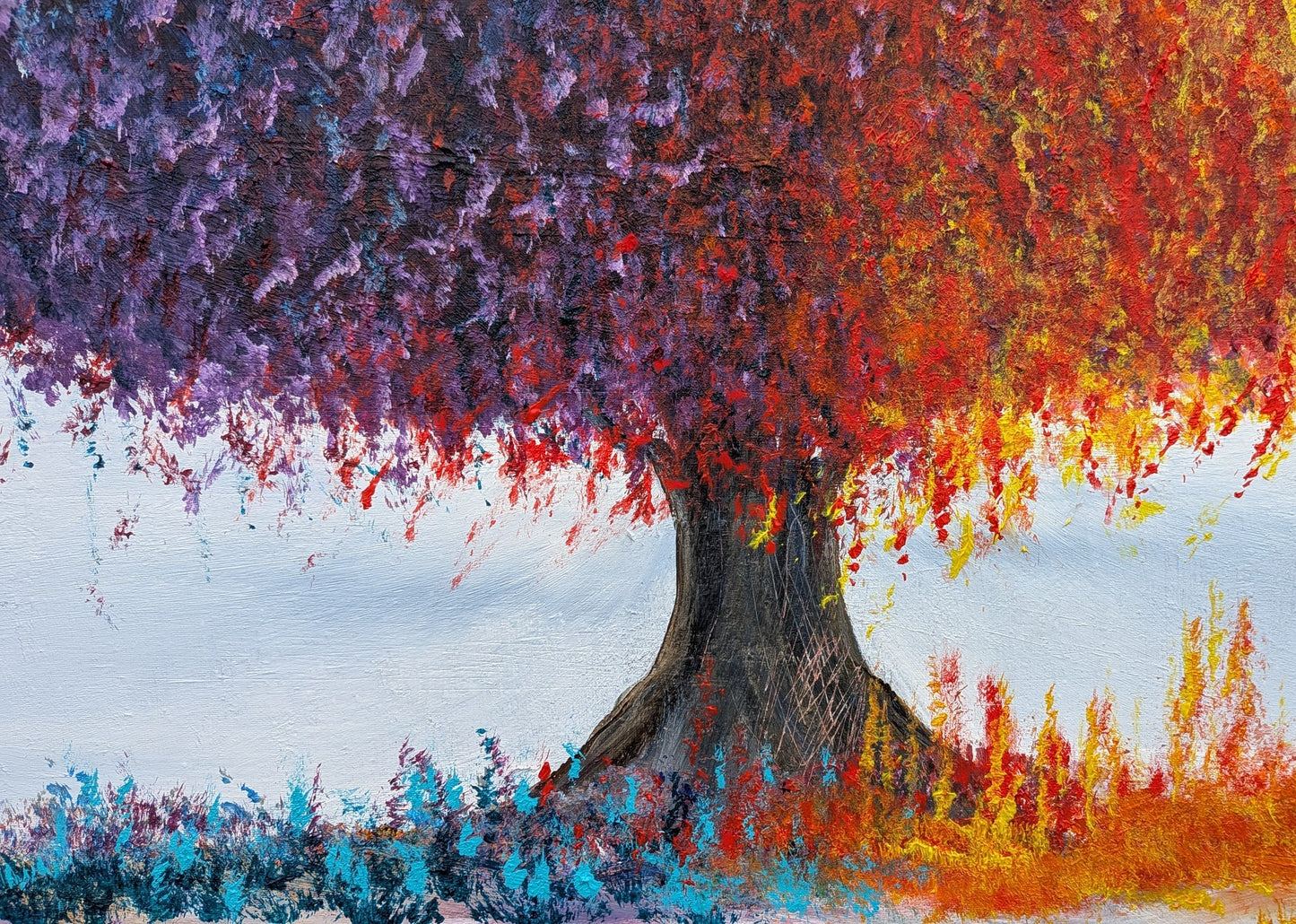 Tree of Gentle Tomorrow's 60x70x2cm