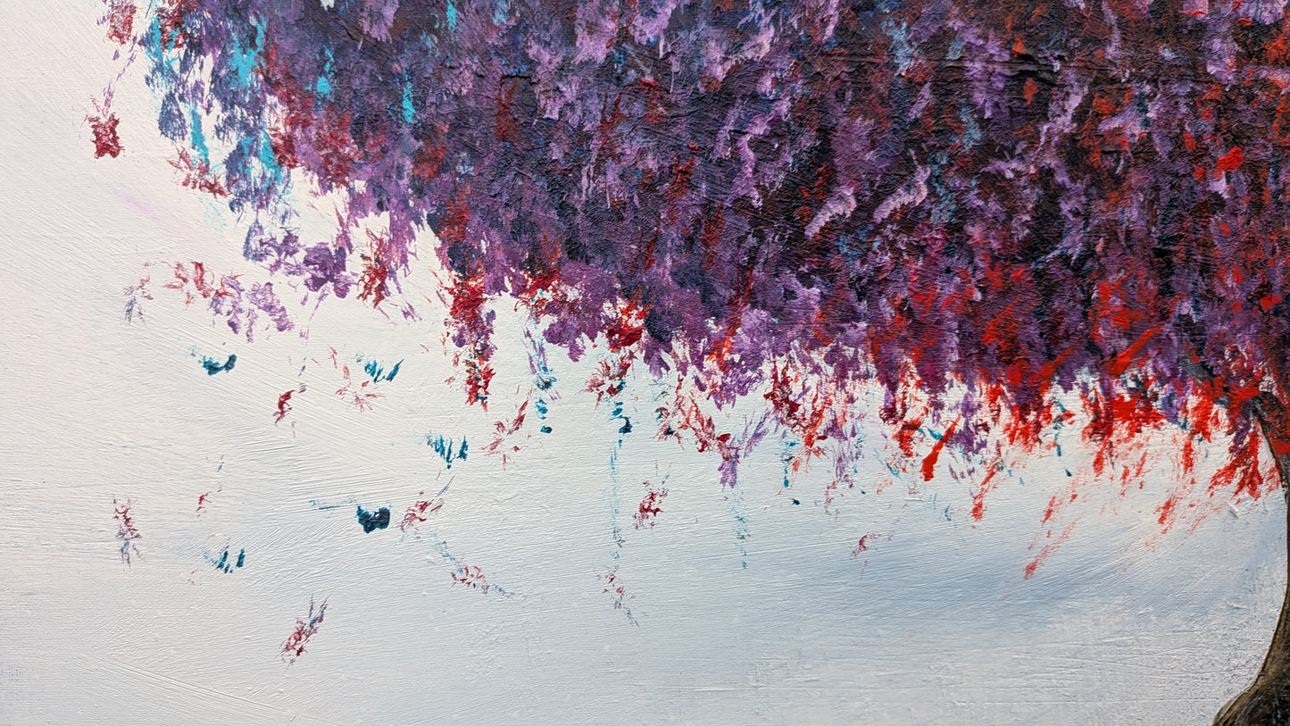 Tree of Gentle Tomorrow's 60x70x2cm