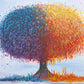 Tree of Gentle Tomorrow's 60x70x2cm