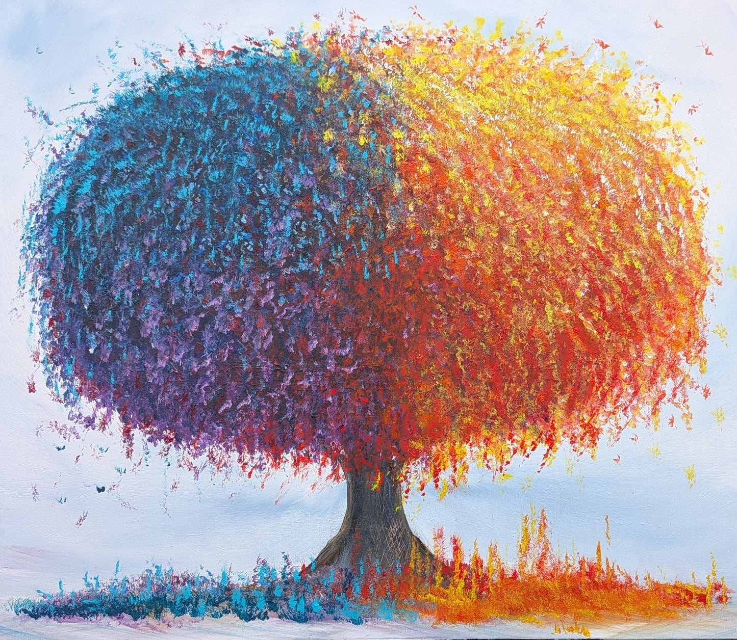 Tree of Gentle Tomorrow's 60x70x2cm
