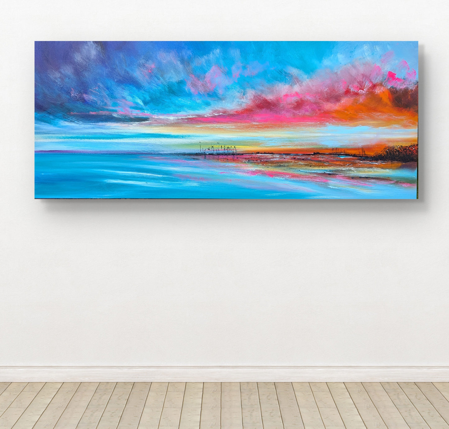 Time to Reflect, 120x50cm