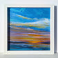 20x20cm, framed in white
