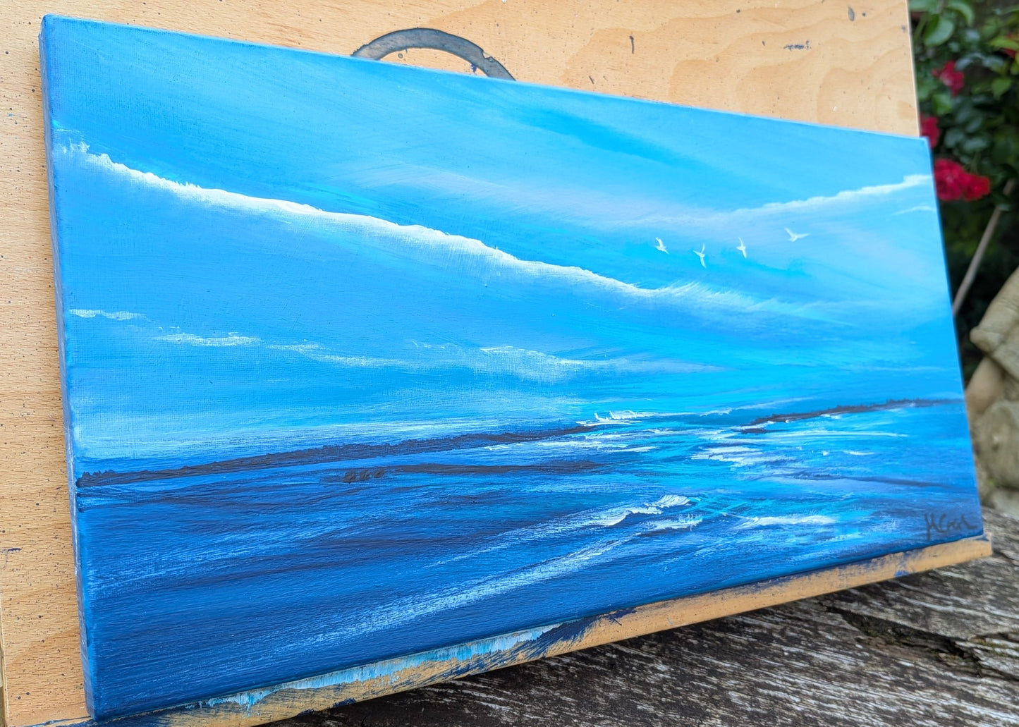 Almighty Blues 2, 40x20cm