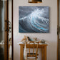 When World's Collide 70x80x3cm