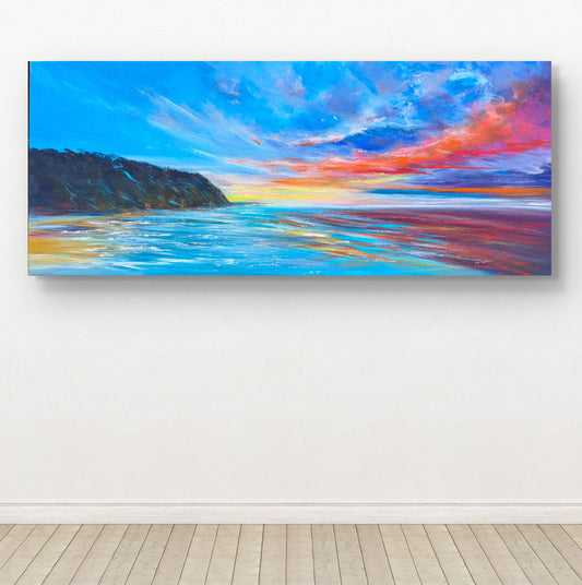 Rhapsody at Dusk 120x50cm