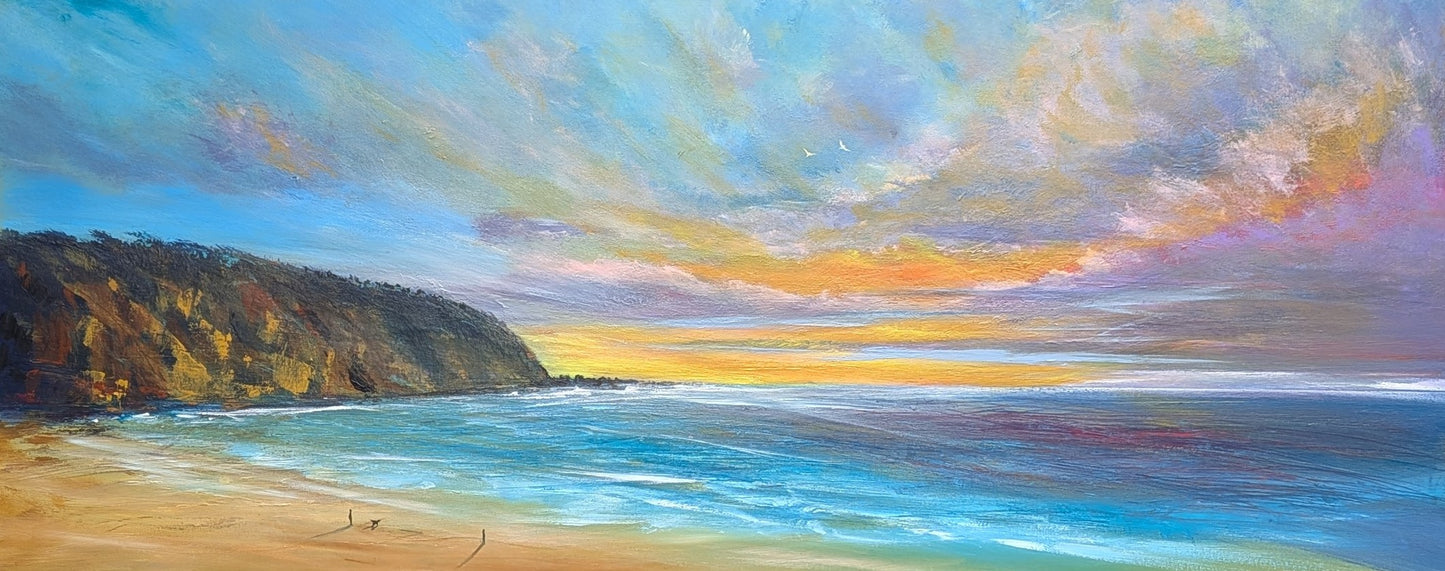 A Gentle Farewell 120x50cm