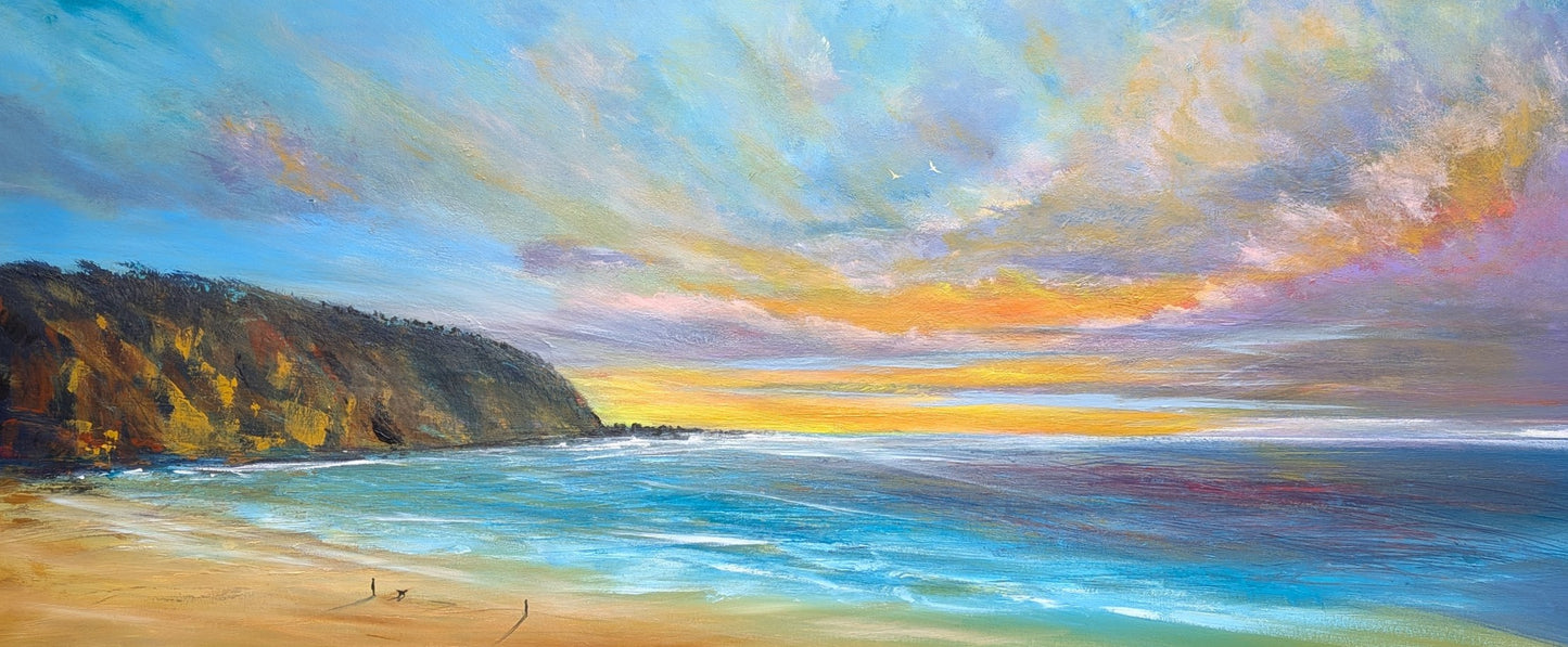 A Gentle Farewell 120x50cm