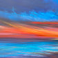 Crimson Chorus, 120x50cm