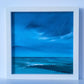 20x20cm, framed in white