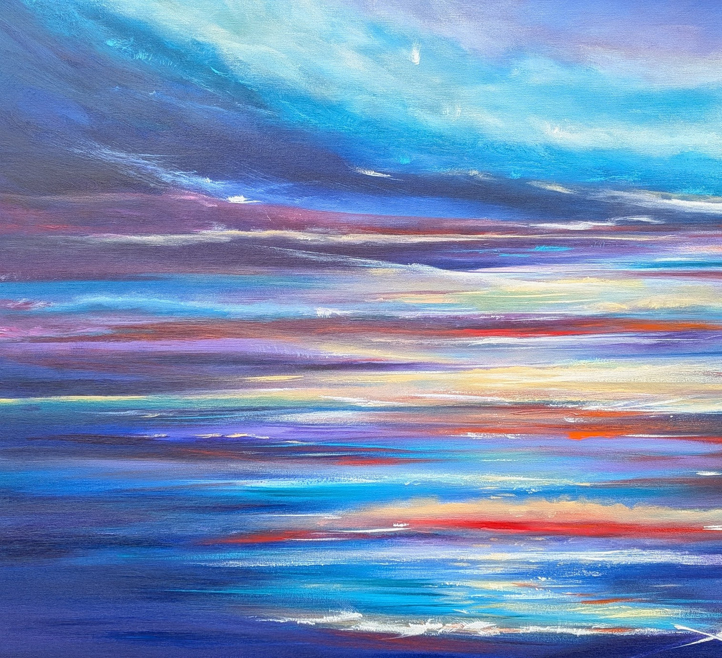 Blue Reverie, 100x80x2cm