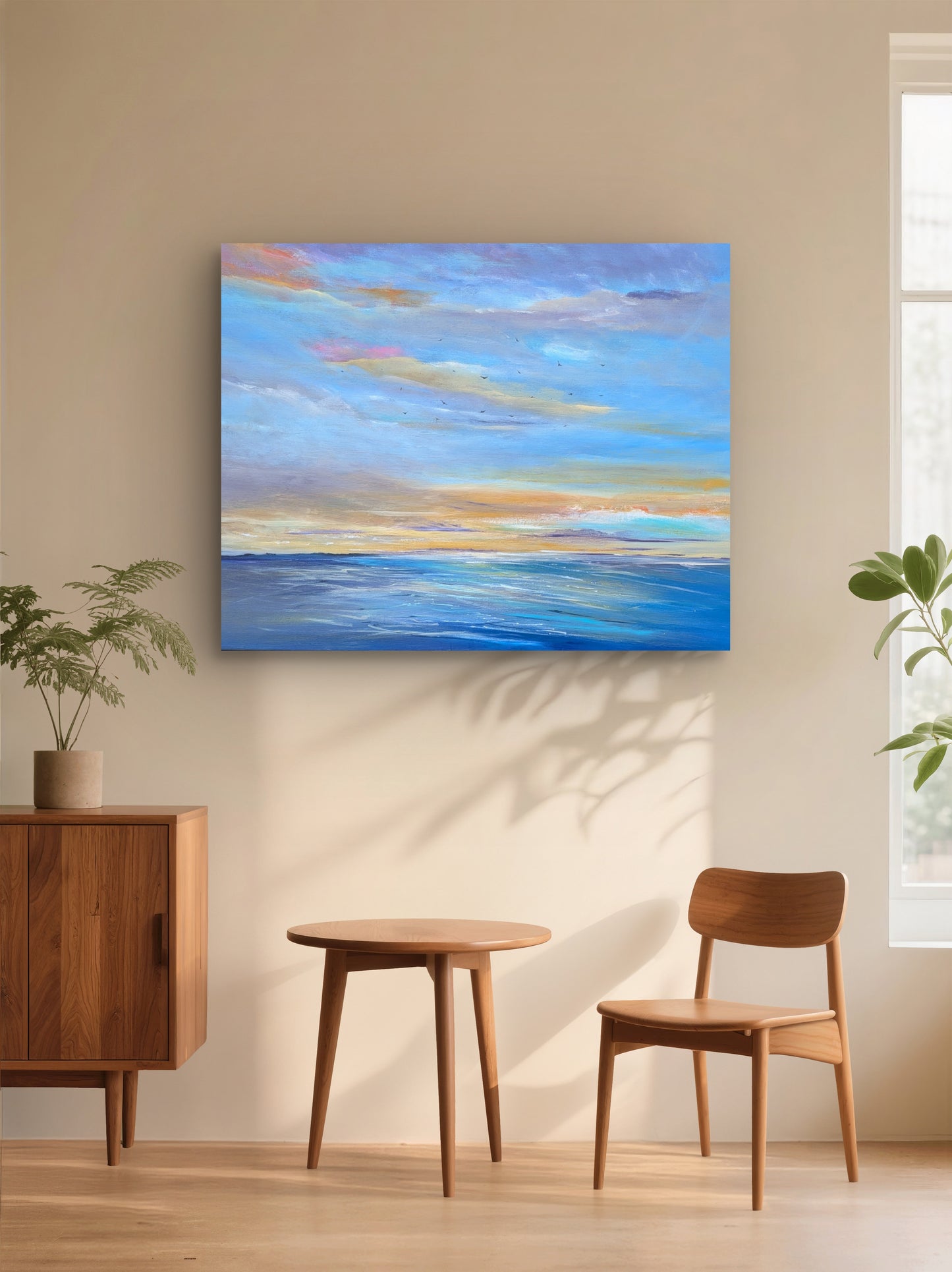 Contemplative Dusk, 100x80x2cm