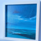 20x20cm, framed in white