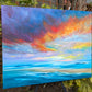 Eternal Skies, 90x70x2cm